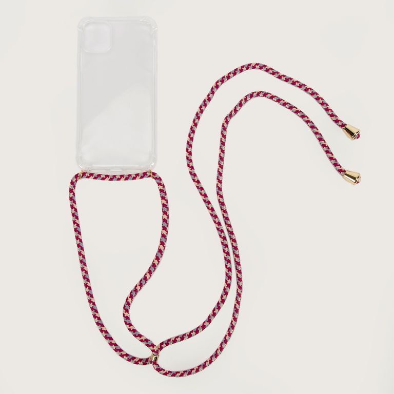 Carcasa Para Celular Con Correa Iphone 11- 11 Pro Y Iphone 12 Mujer Sybilla