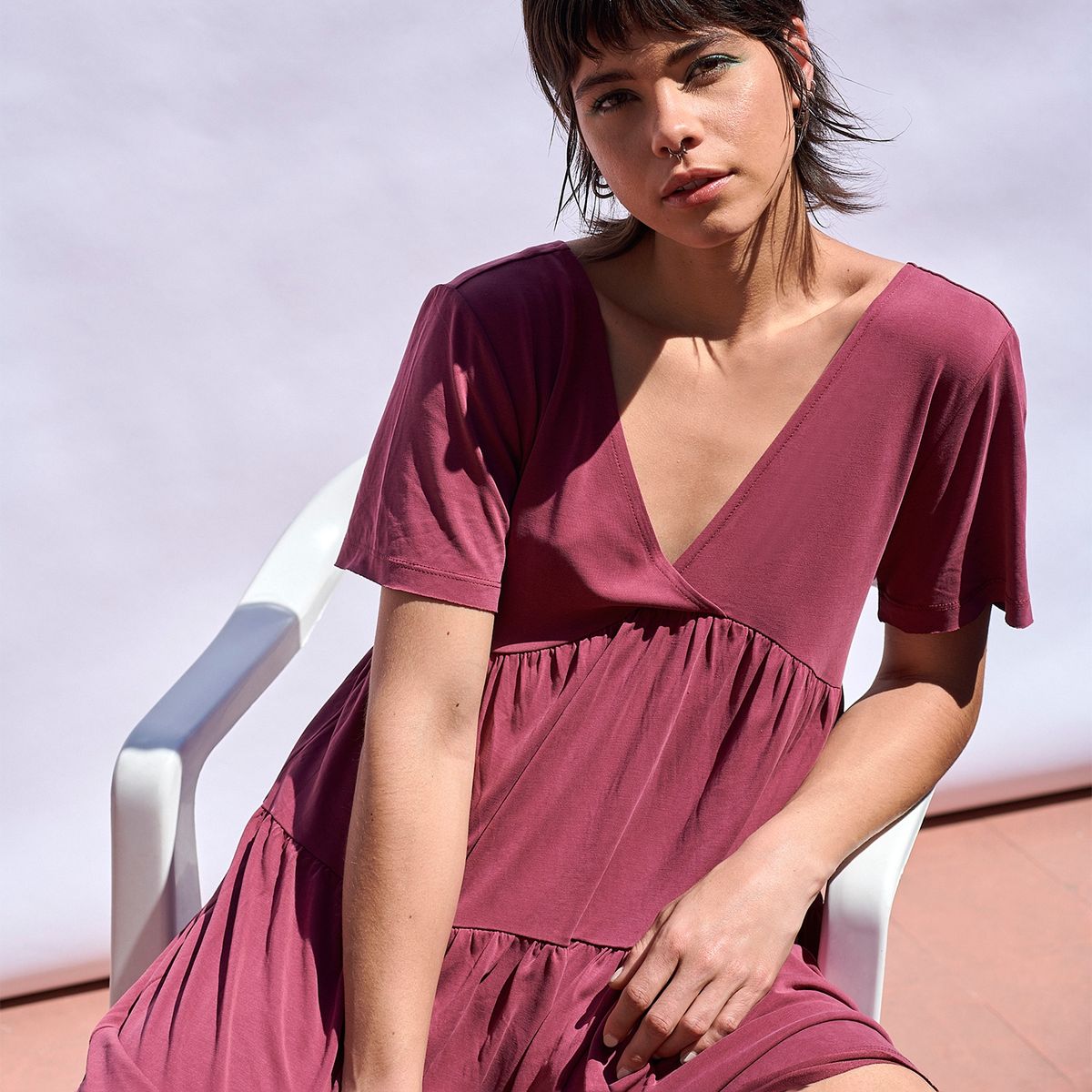 AMERICANINO - Vestido Corto Mujer