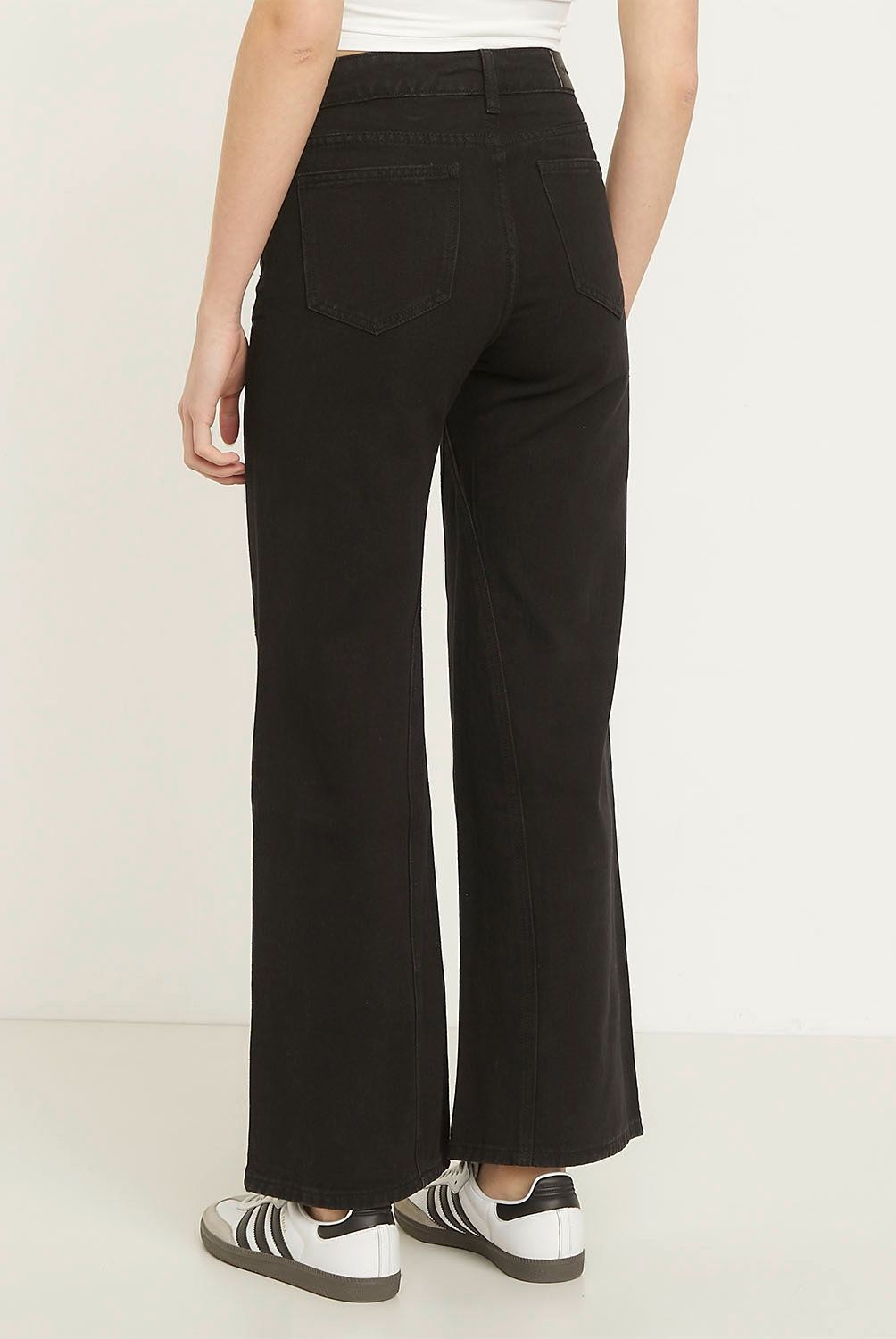 SYBILLA - Jeans Sybilla Wide Leg Naomi Tiro Alto Mujer Algodón