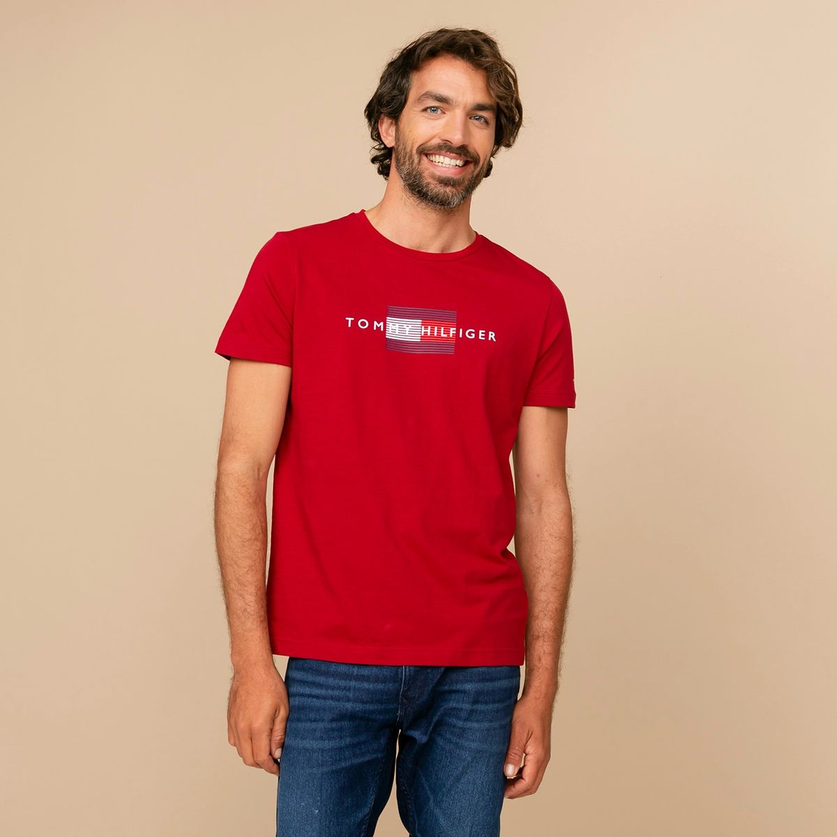 TOMMY HILFIGER - Tommy Hilfiger Polera Manga Corta Hombre