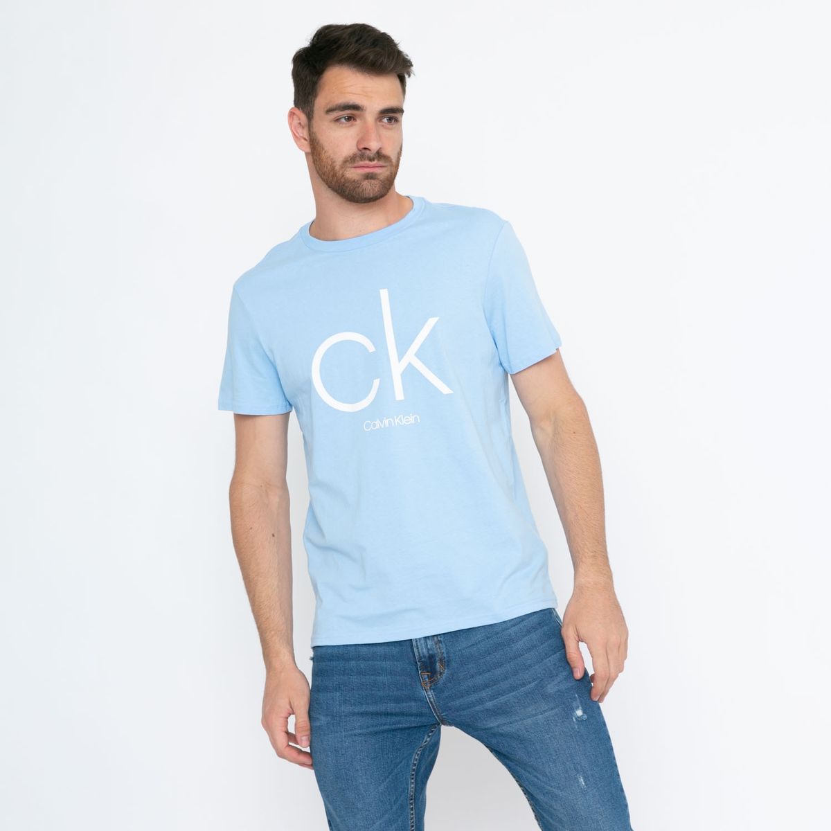 CALVIN KLEIN - Polera Manga Corta Hombre