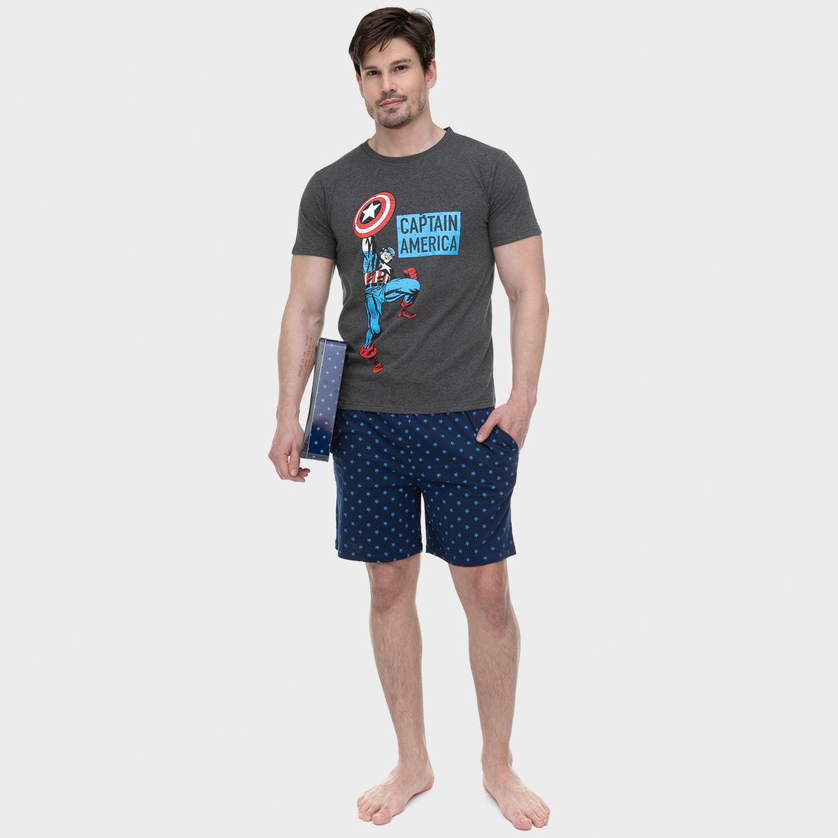 MARVEL - Pijama Corto Hombre