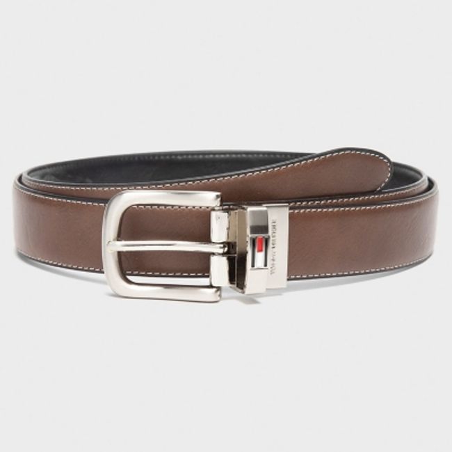 TOMMY HILFIGER - Cinturón Hombre Cuero Tommy Hilfiger