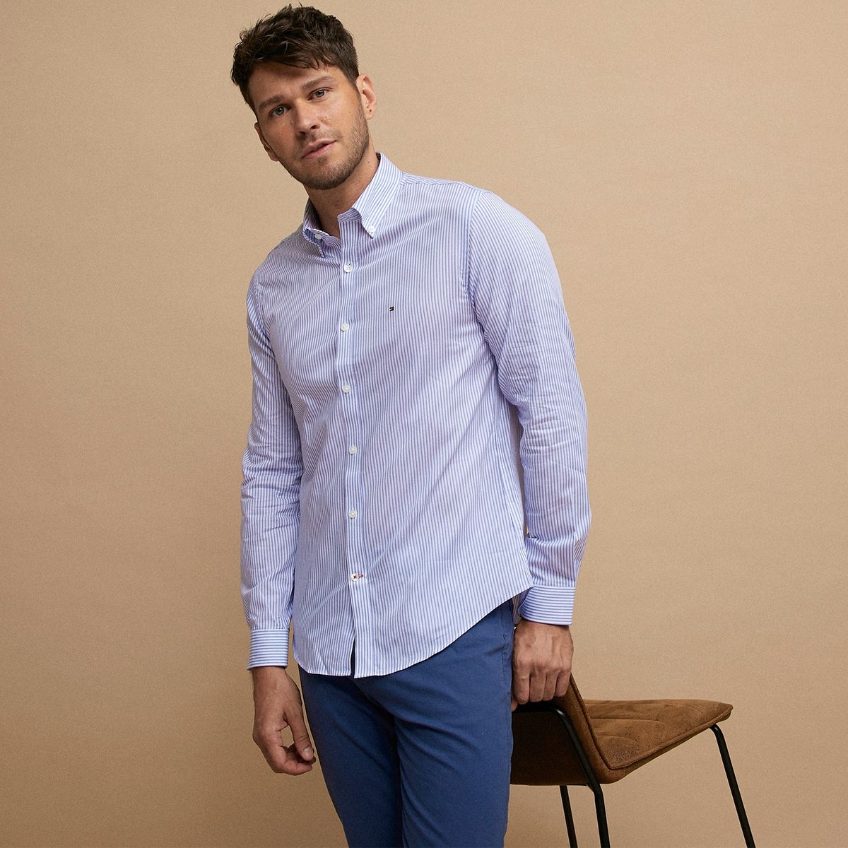 TOMMY HILFIGER - Tommy Hilfiger Camisa Manga Larga Hombre