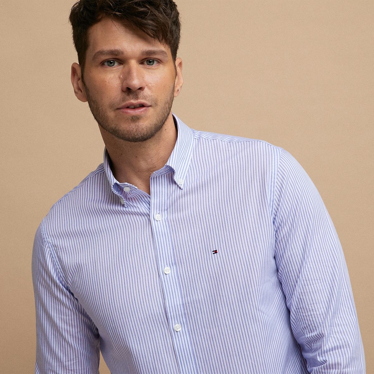 TOMMY HILFIGER - Tommy Hilfiger Camisa Manga Larga Hombre