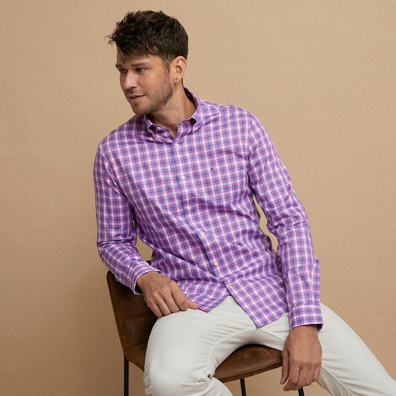 TOMMY HILFIGER - Tommy Hilfiger Camisa Manga Larga Hombre