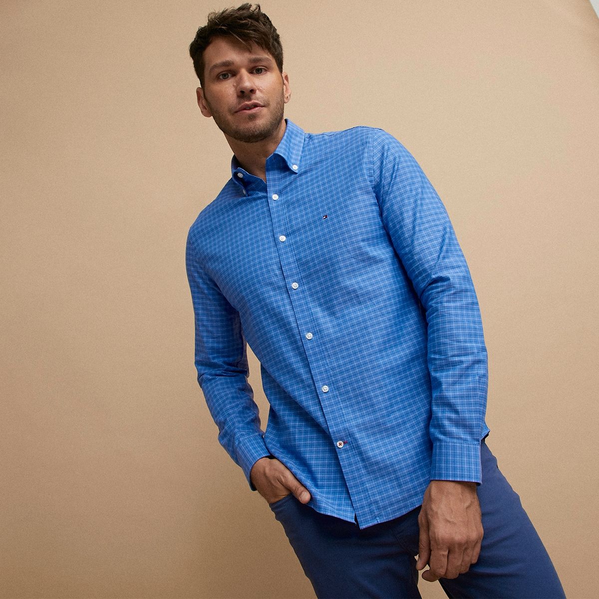 TOMMY HILFIGER - Tommy Hilfiger Camisa Manga Larga Hombre