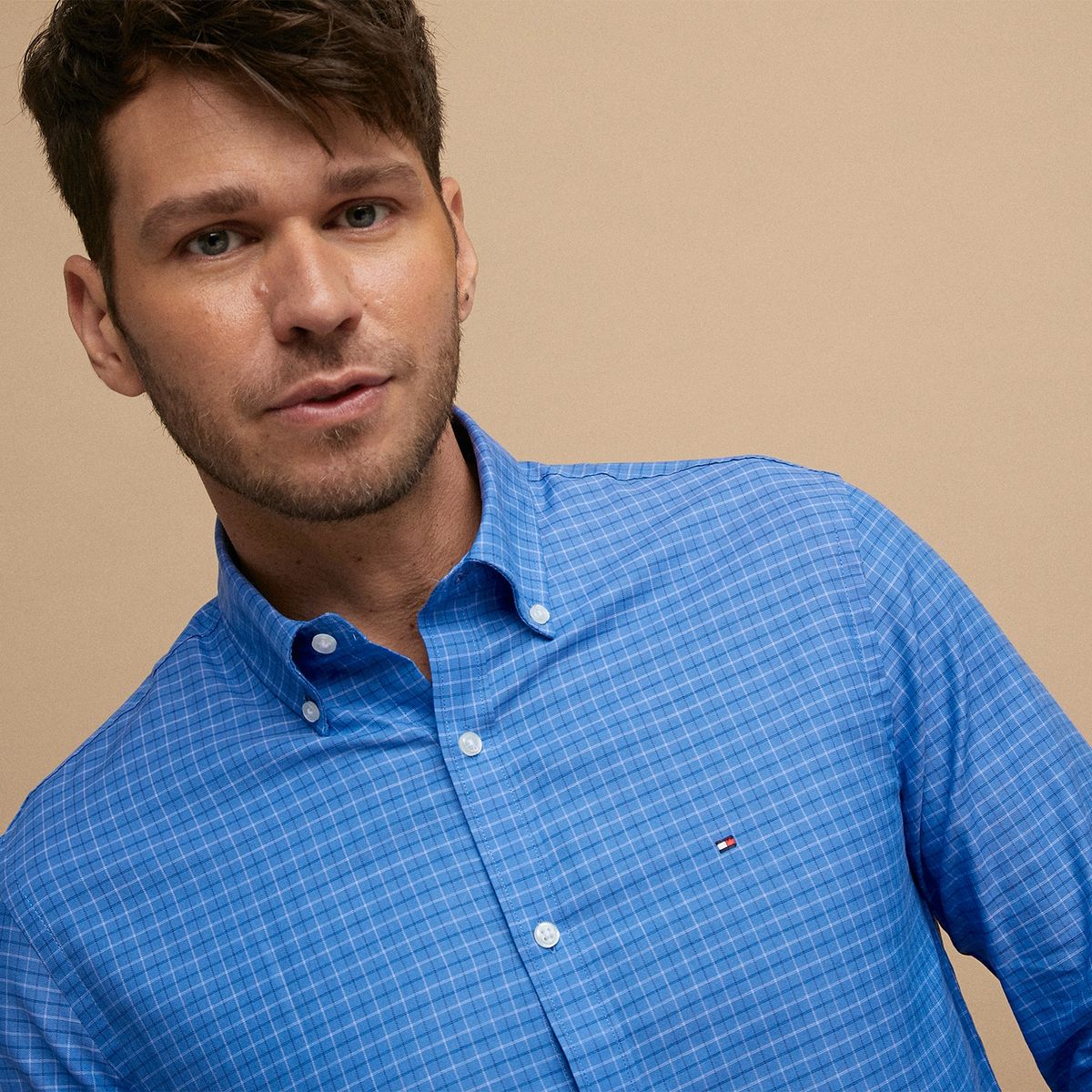 TOMMY HILFIGER - Tommy Hilfiger Camisa Manga Larga Hombre