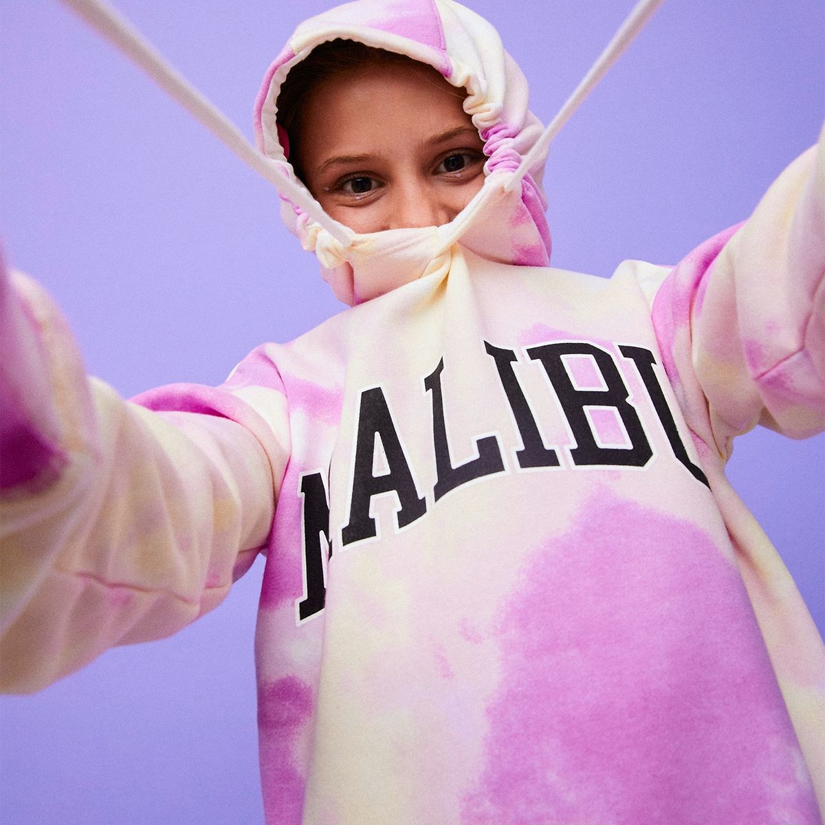 ELEVEN - Polerón Con capucha Algodón Niña