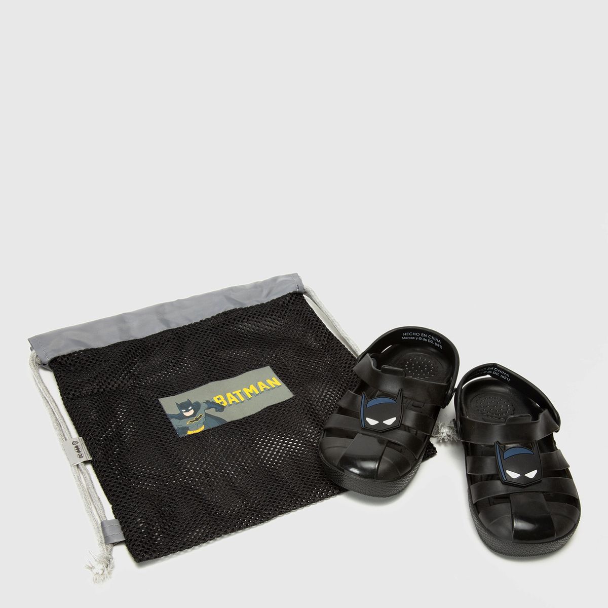 WARNER BROS - Batman Sandalia Niño Negra