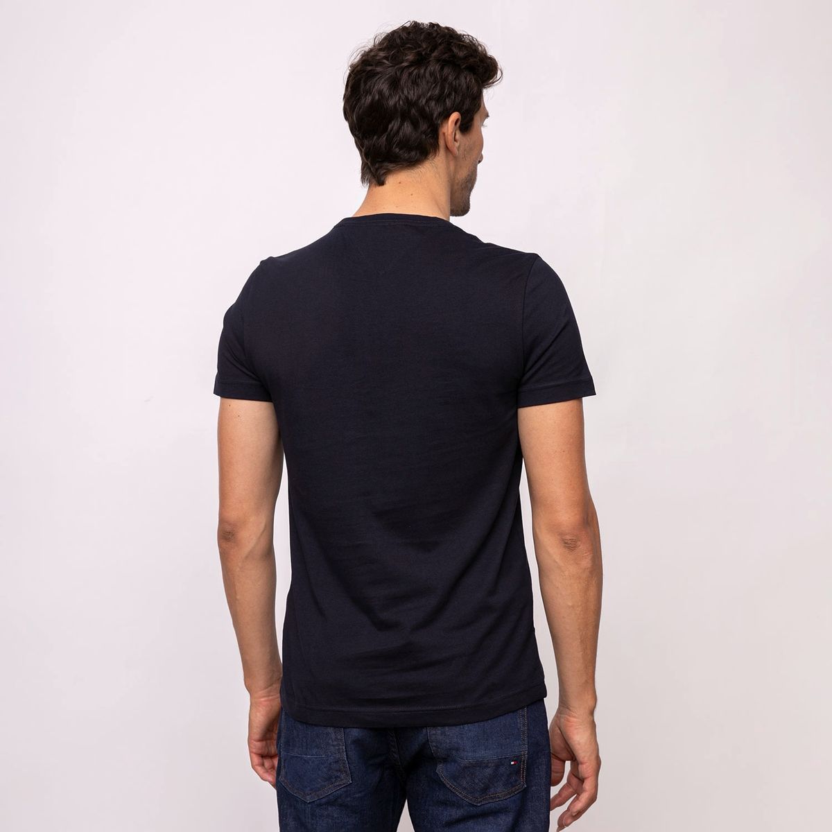TOMMY HILFIGER - Polera Cuello Redondo Hombre Tommy Hilfiger