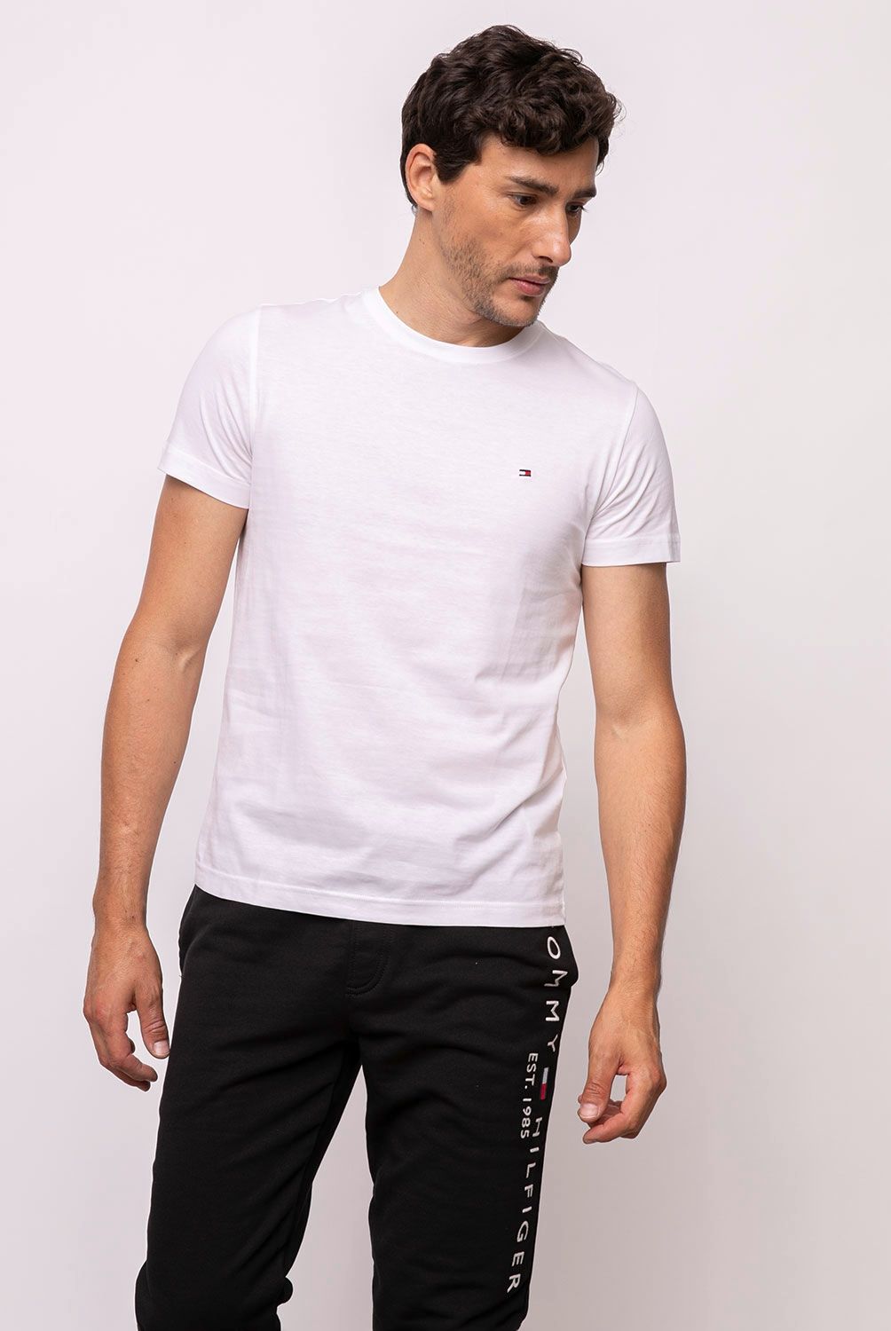 TOMMY HILFIGER - Polera Cuello Redondo Hombre Tommy Hilfiger