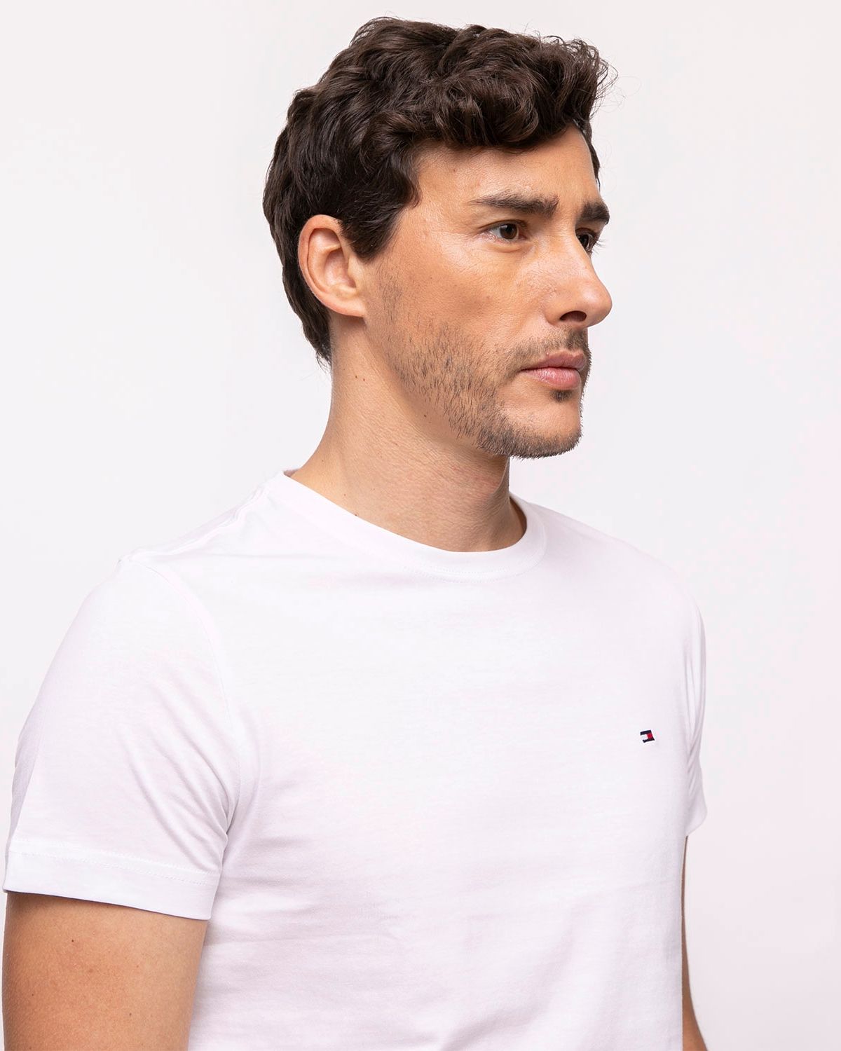 TOMMY HILFIGER Polera Cuello Redondo Hombre Tommy Hilfiger