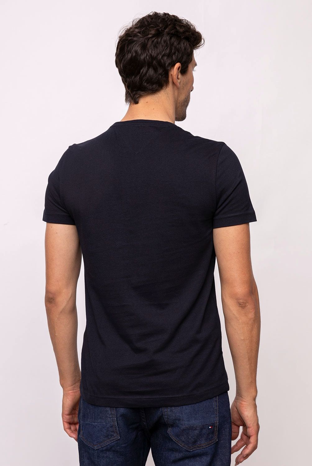 TOMMY HILFIGER - Polera Cuello Redondo Hombre Tommy Hilfiger