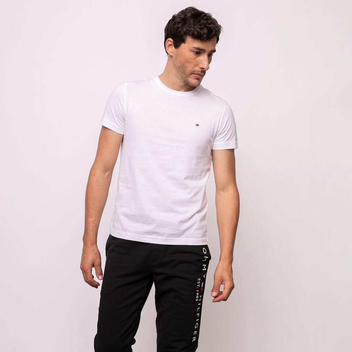 TOMMY HILFIGER - Polera Cuello Redondo Hombre Tommy Hilfiger