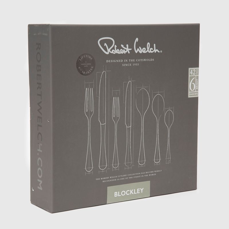 ROBERT WELCH - Juego de Cubiertos 42 Piezas Blockley Robert Welch