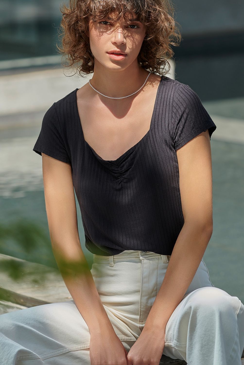 BASEMENT - Polera Mujer