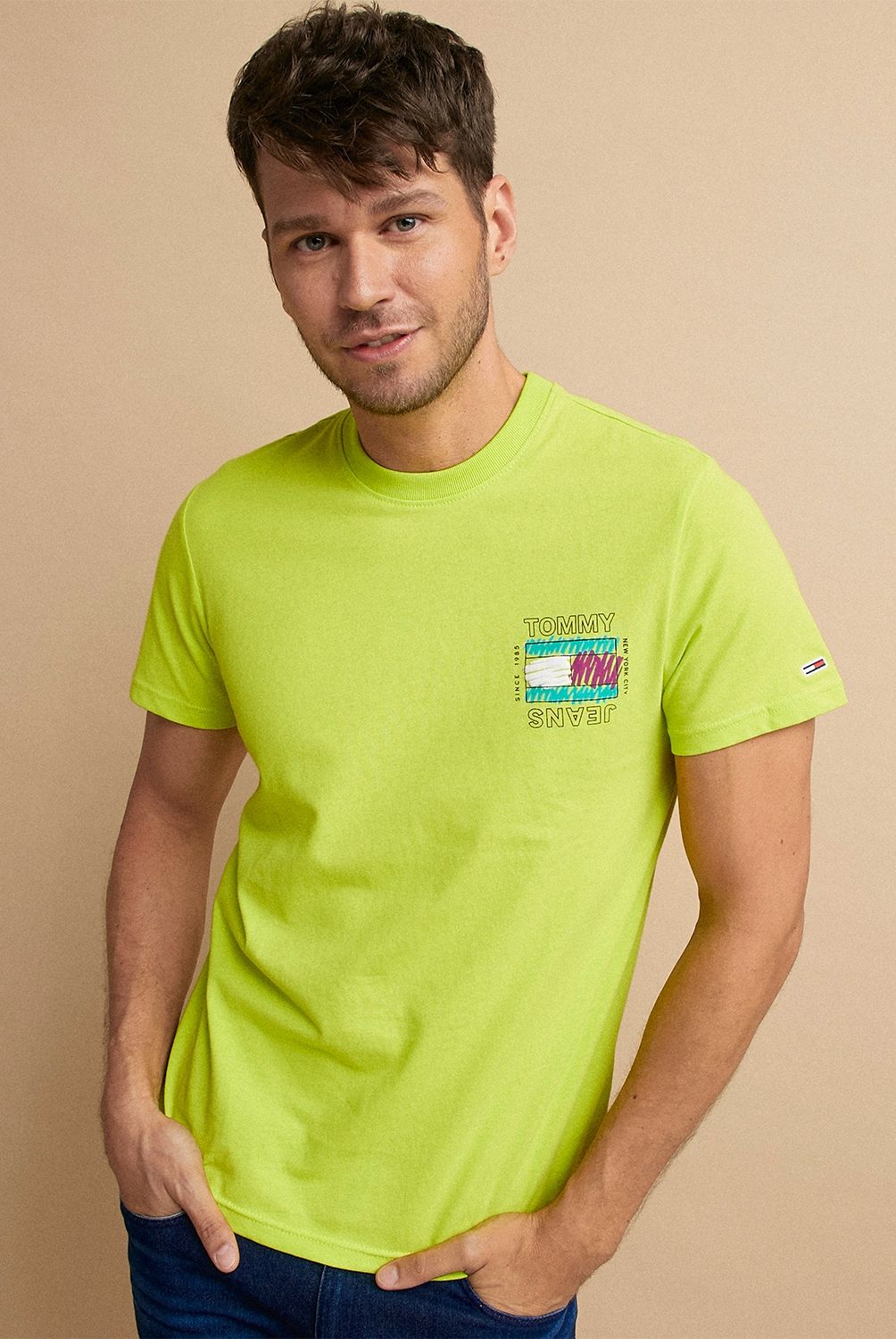 TOMMY JEANS_MC - Polera Hombre