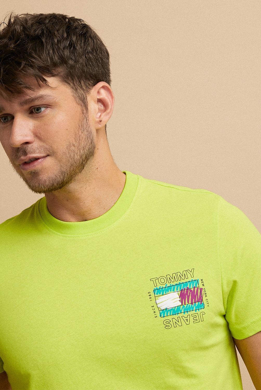 TOMMY JEANS_MC - Polera Hombre