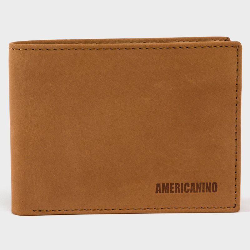 AMERICANINO - Billetera de Cuero Hombre Americanino