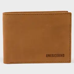 AMERICANINO - Billetera De Cuero Hombre Café