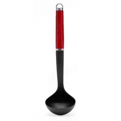 KITCHENAID - Cucharón Nylon Mango Rojo