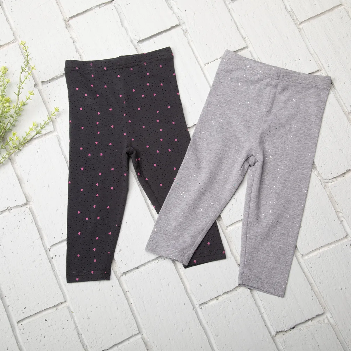 YAMP - Calza Bebé Niña Pack de 2 Unidades Algodón Yamp