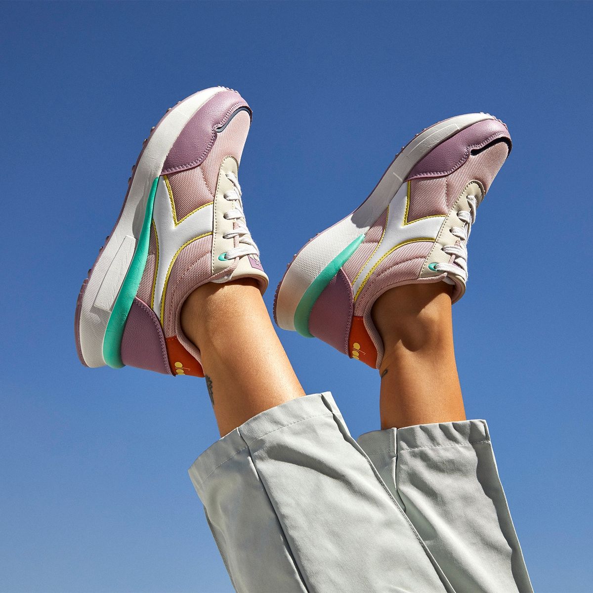 DIADORA - Diadora Zapatilla Urbana Mujer Rosado