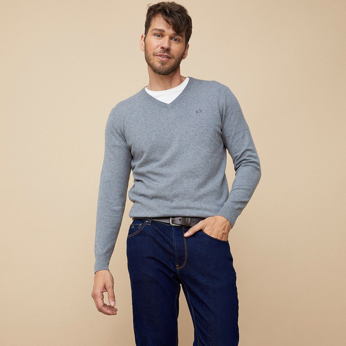 LA MARTINA - Sweater Algodón/Cashemire Hombre La Martina