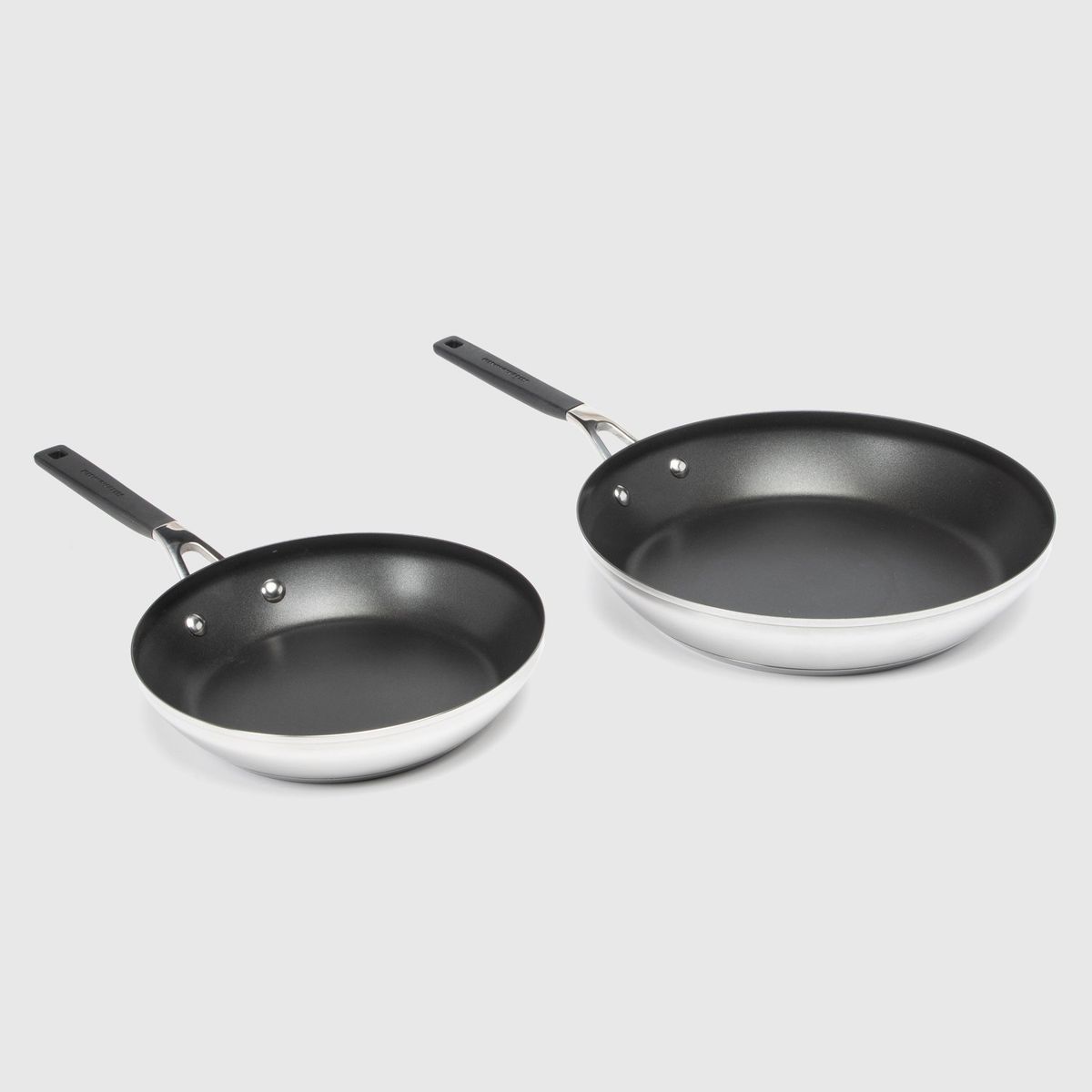 KITCHENAID - Set 2 Sartenes 24-30 cm Acero Kitchenaid