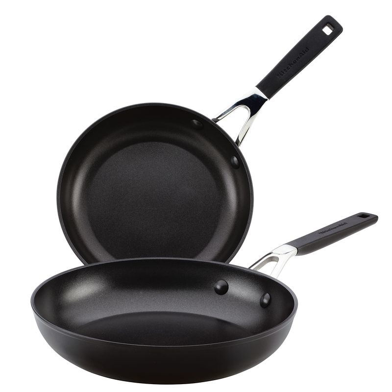 KITCHENAID - Set de Sarténes Aluminio 21 / 25 cm Kitchenaid