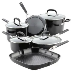 KITCHENAID - Batería de Cocina Antiadherente 10 Piezas