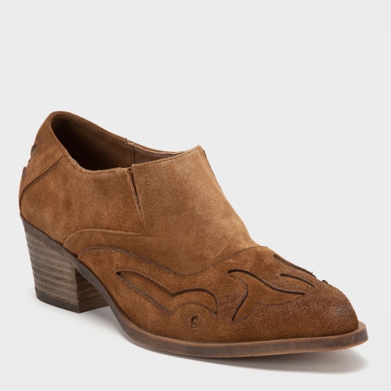 AMERICANINO - Bota Vaquera Mujer Cuero Negro Americanino