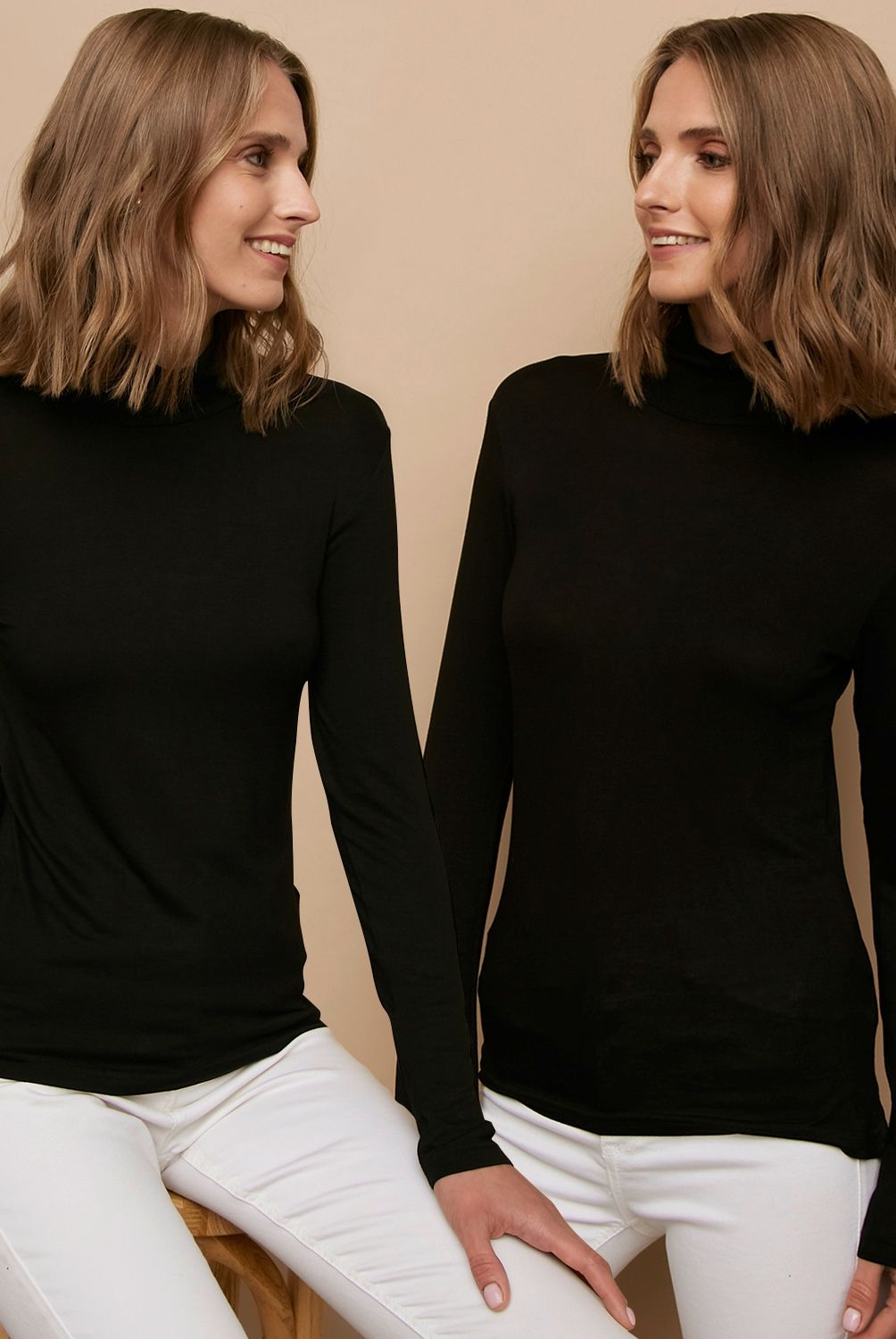 UNIVERSITY CLUB - Pack De 2 Poleras Manga Larga Mujer University Club