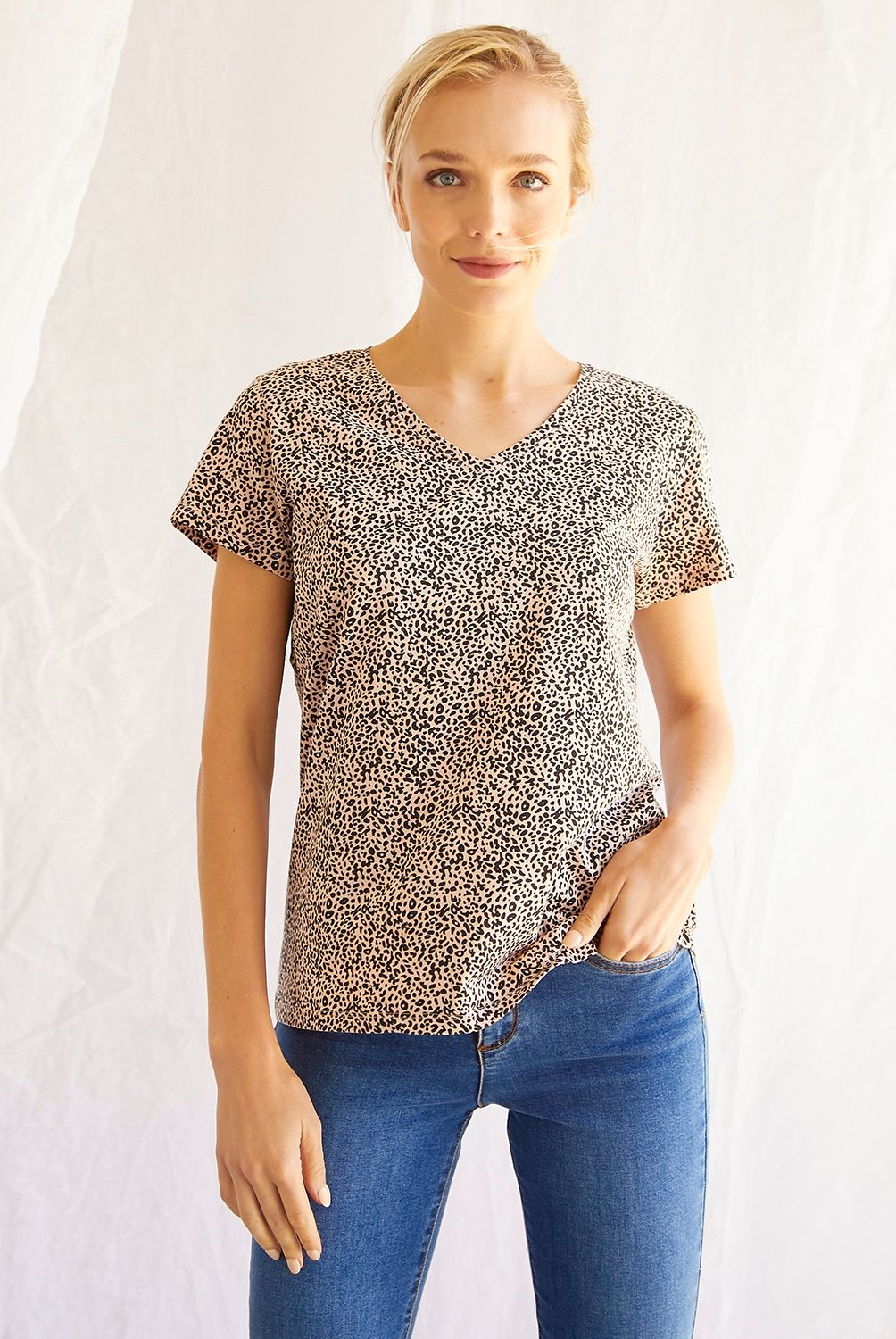 UNIVERSITY CLUB - University Club Pack de 2 Poleras Manga Corta Algodón Organico Mujer