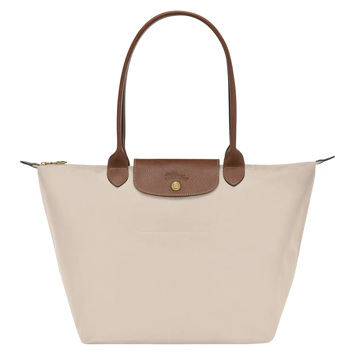 LONGCHAMP - Cartera Le Pliage Original blanca