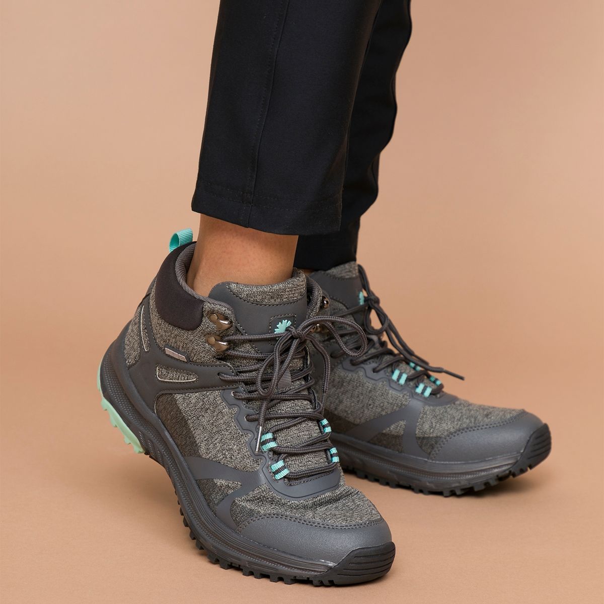 MOUNTAIN GEAR - Zapatillas Outdoor Mountain Gear Mujer Caña Media Gris