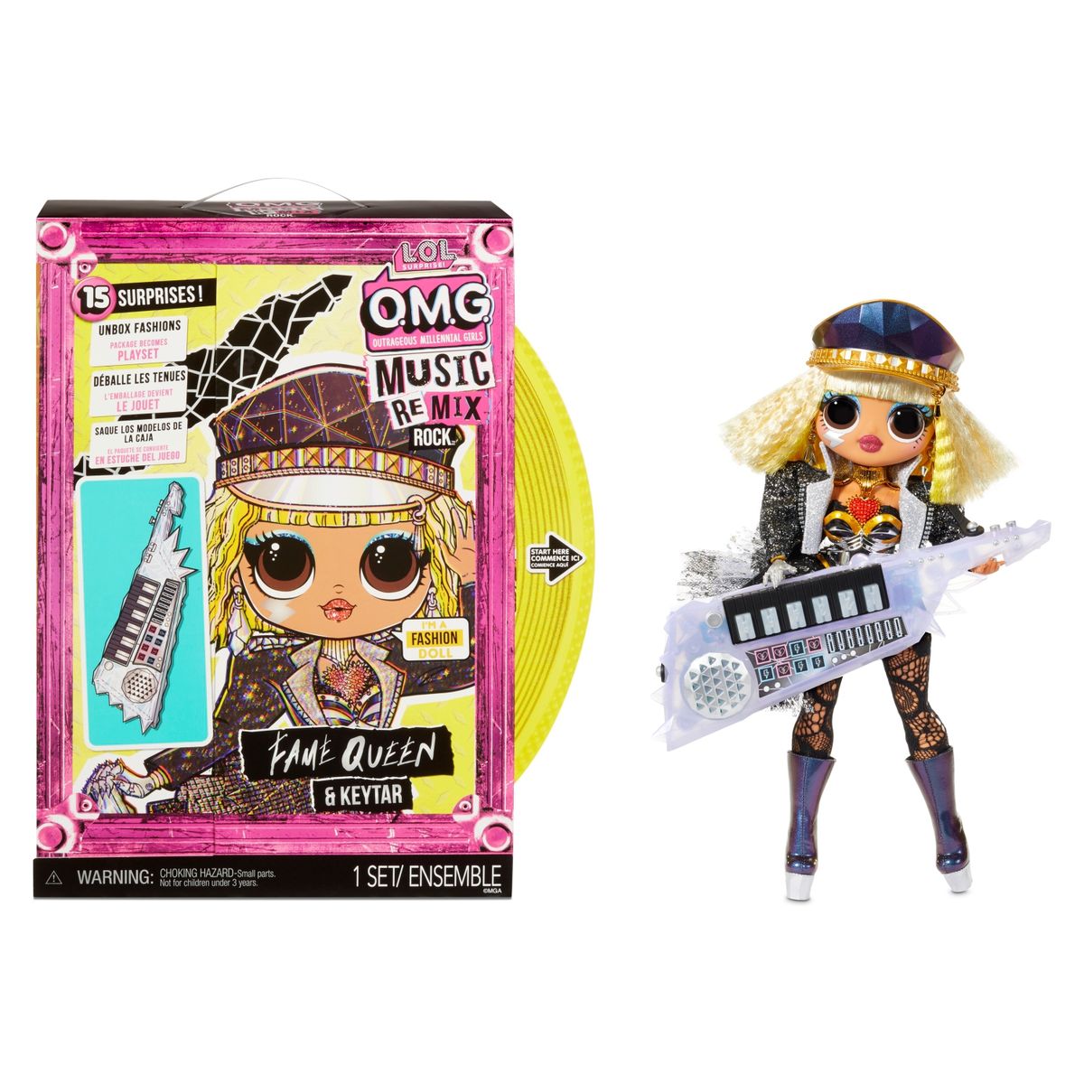 LOL - Lol Muneca Lol Surprise Omg Remix Rock Fame Queen