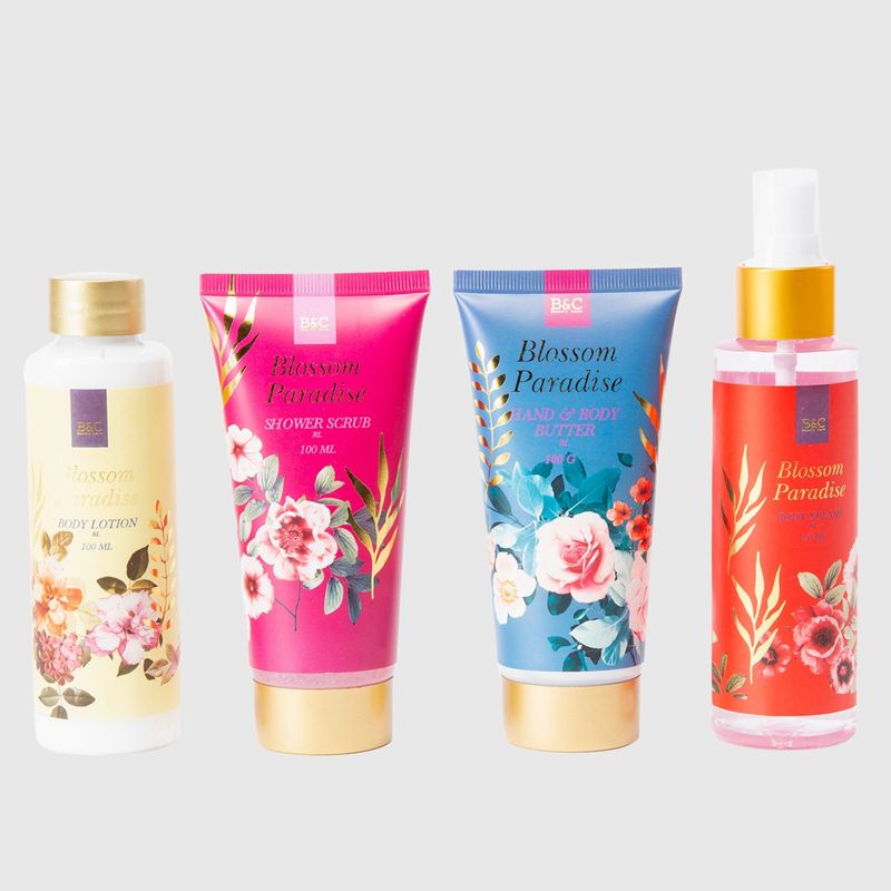 B&C BEAUTY CARE - Estuche Pack X4 B&C Beauty Care