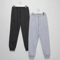 FEDERATION - Pantalón De Buzo Pack De 2 Unidades Algodón Niño