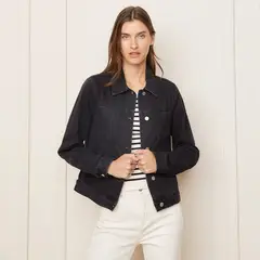 BASEMENT - Chaqueta Denim Mujer Algodón Manga Larga