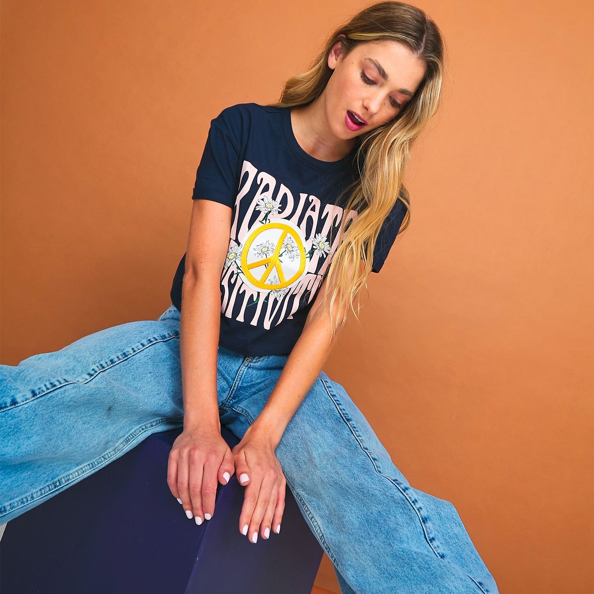 SYBILLA - Polera Manga Corta Mujer