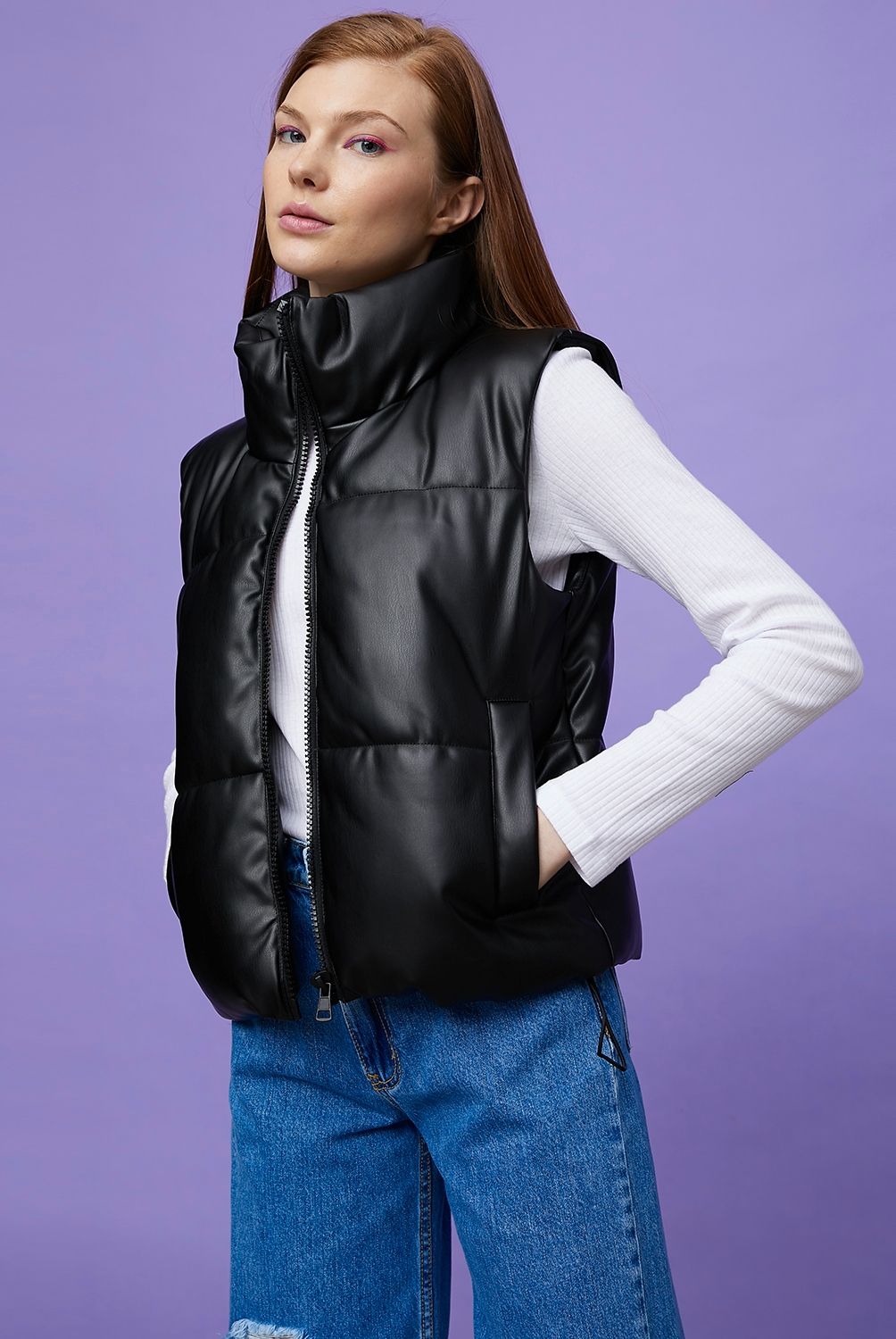 SYBILLA - Sybilla Parka Ecocuero Mujer