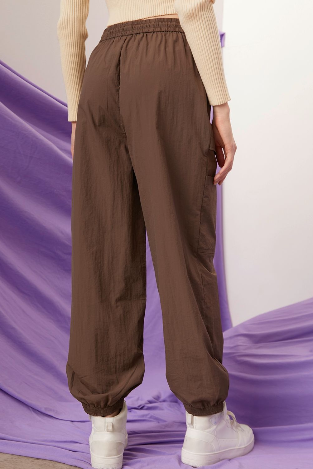 SYBILLA - Sybilla Pantalón Jogger Tiro Medio Mujer