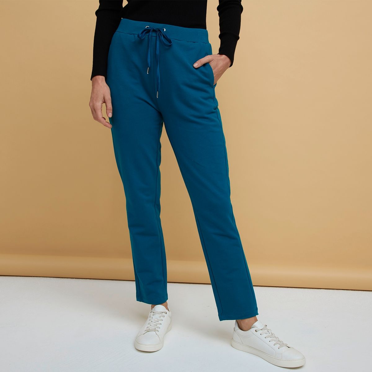 S COCCI - Stefano Cocci  Pantalón Jogger Tiro Alto Mujer