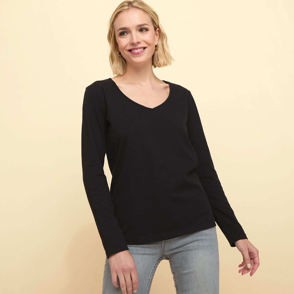 UNIVERSITY CLUB - University Club Pack de 2 Poleras Manga Larga Mujer