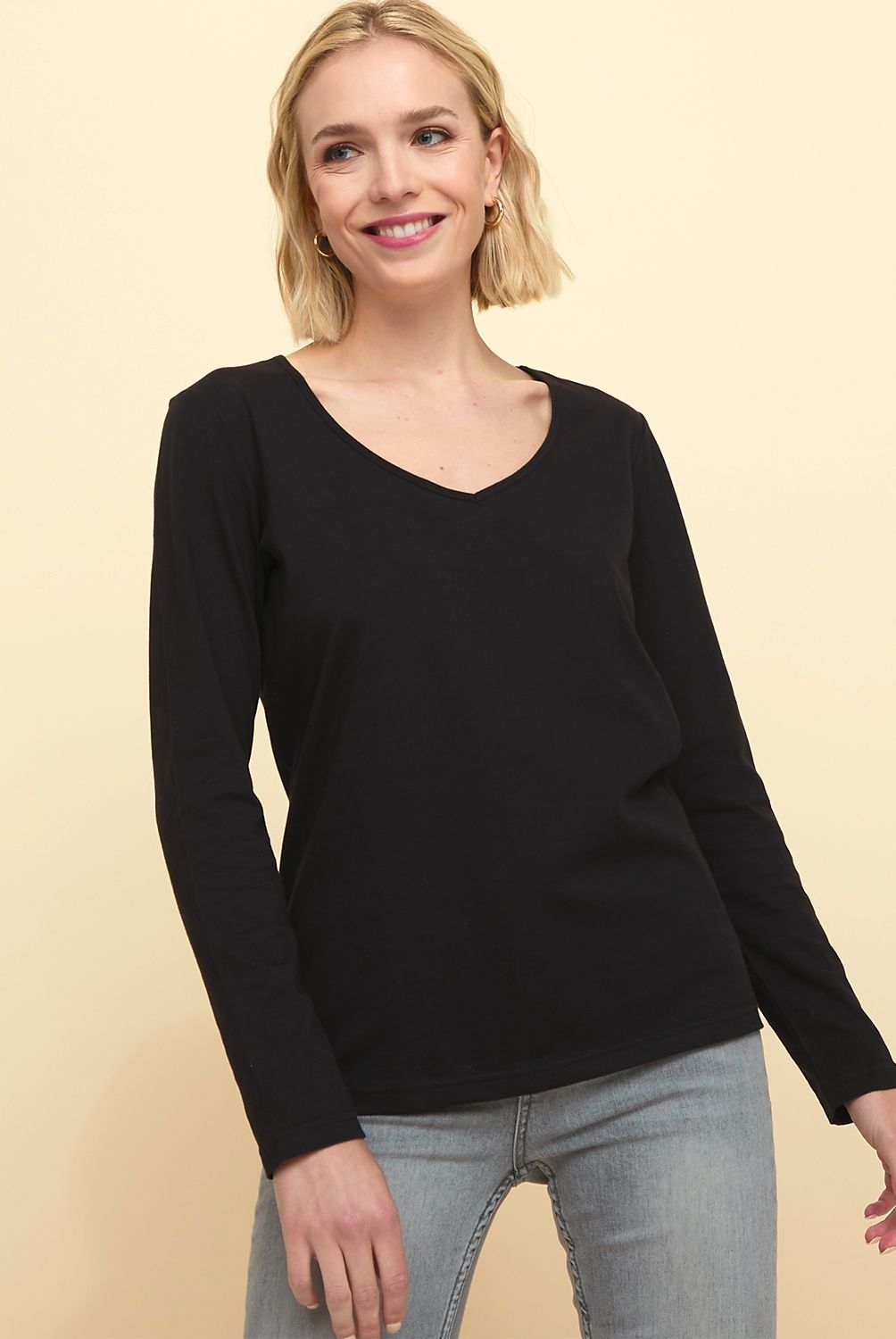UNIVERSITY CLUB - University Club Pack de 2 Poleras Manga Larga Mujer