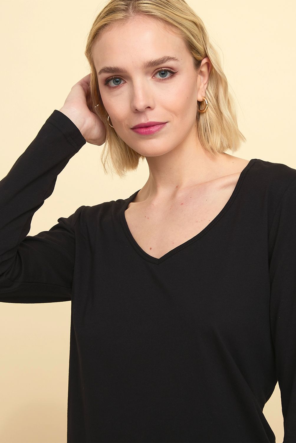 UNIVERSITY CLUB - University Club Pack de 2 Poleras Manga Larga Mujer