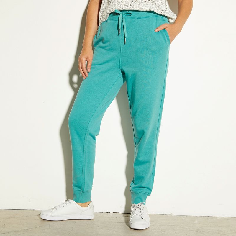 NEWPORT - Pantalón Jogger Tiro Alto Newport Mujer Algodón Orgánico