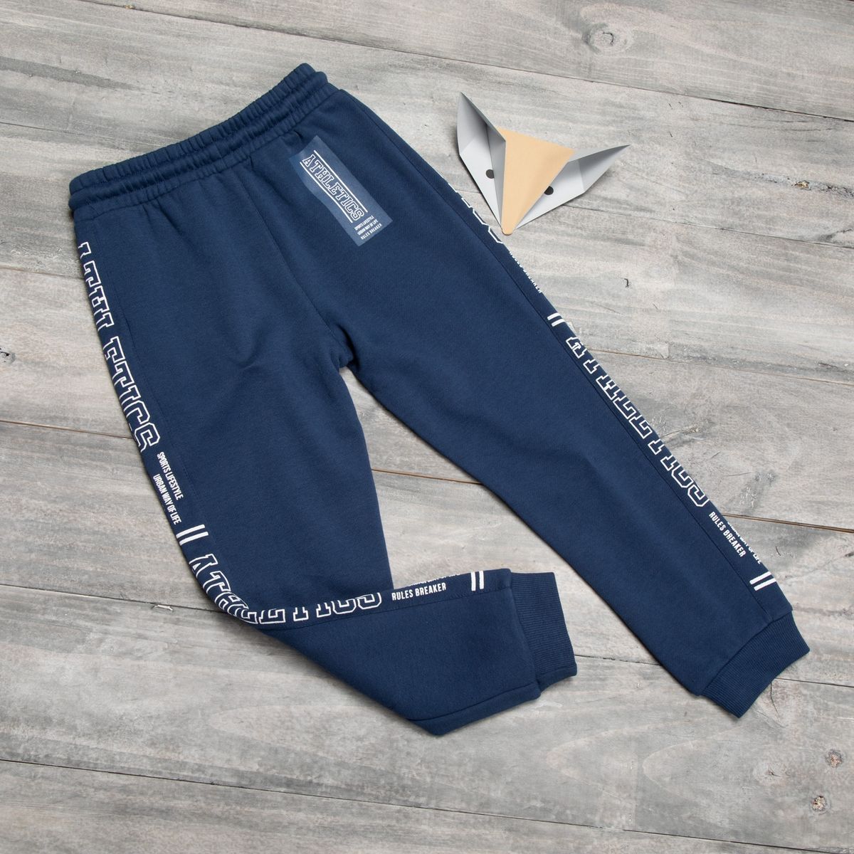 YAMP - Pantalón de buzo Jogger  Cintura elásticada Algodón afranelado Niño